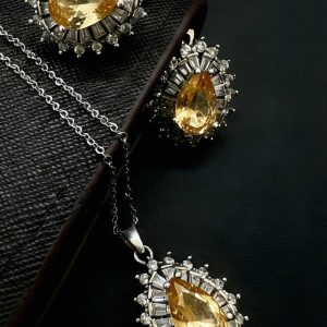 نیم ست زنانه نقره